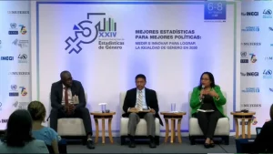 Lee más sobre el artículo Ministra Guzmán concluyó participación en el XXIV Encuentro Internacional de Estadísticas de Género