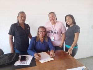 Lee más sobre el artículo Mujeres Guairenses realizan encuentro sobre el vértice dos de la GMVM