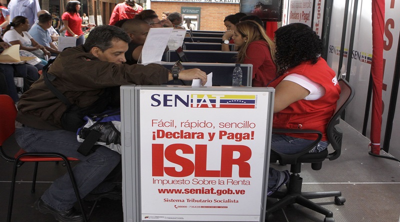 Lee más sobre el artículo SENIAT: Pago del ISLR contribuye al desarrollo nacional